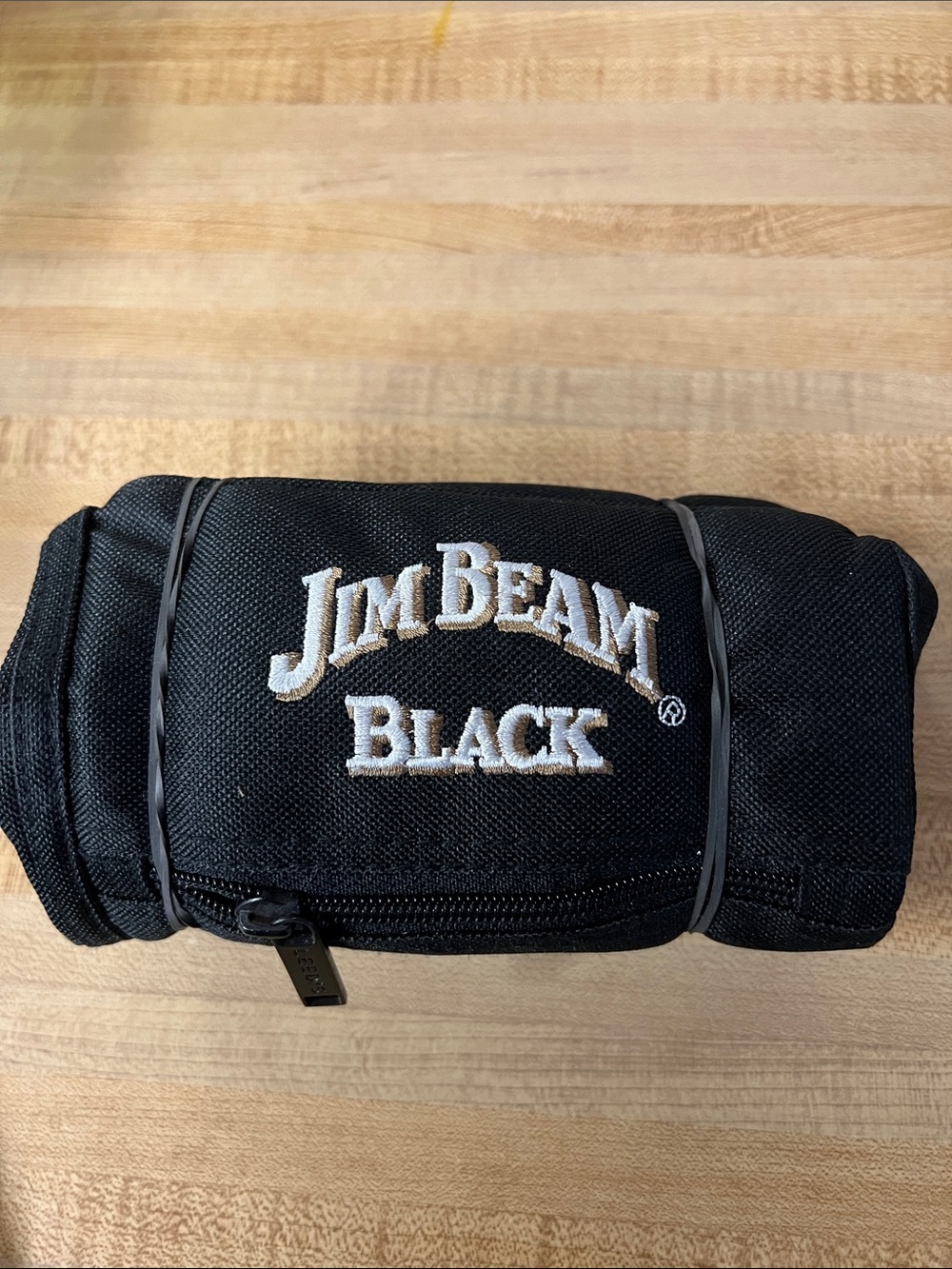Jim Beam Black Men's Black Toiletry Bag Or Golf Shoes Bag